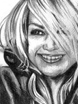 Kelly Clarkson pencil sketch