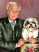 Paul O'Grady and Buster